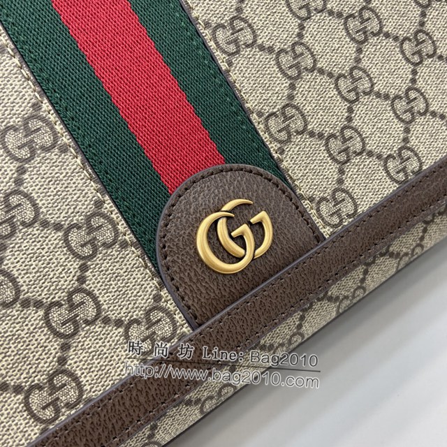 Gucci專櫃古馳最新款男包系列男士單肩斜挎包 jh2221型號：819287